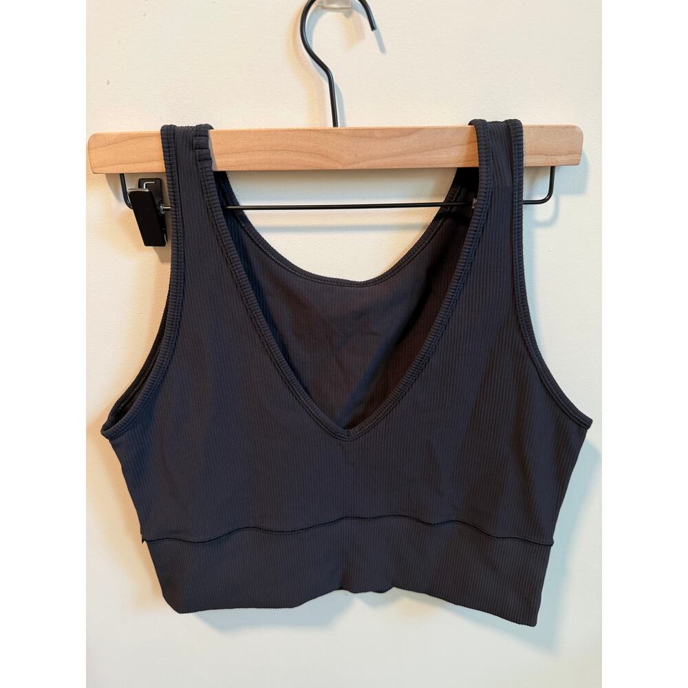 Lululemon Invigorate Training Tank Top Everlux Size 12 Black - Picture 6 of 7